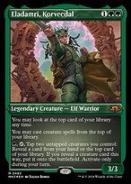 Eladamri, Korvecdal (MH3-483) - mythic - Etched Foil