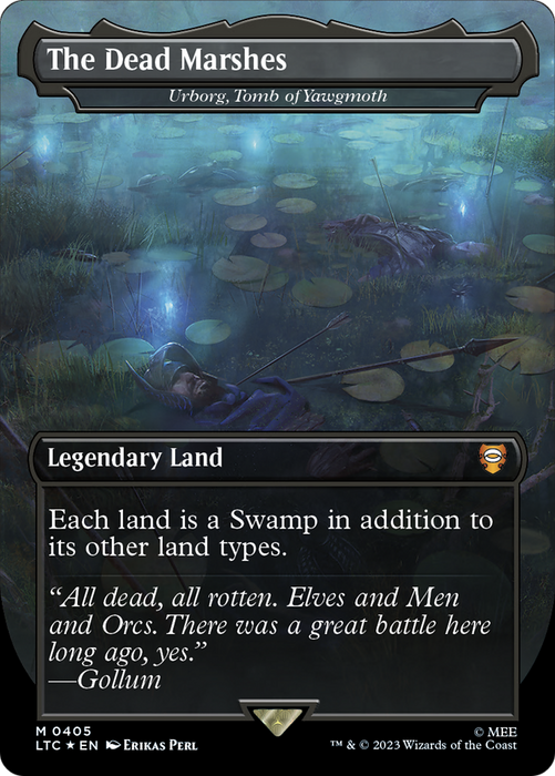 Urborg, Tomb of Yawgmoth (LTC-405) - mythic / The Dead Marshes (Borderless) - Foil
