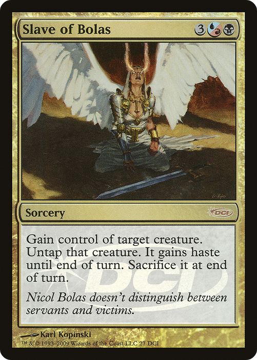 Slave of Bolas (WPN-027) - rare - Foil