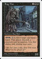 Rag Man (5ED-190) - rare