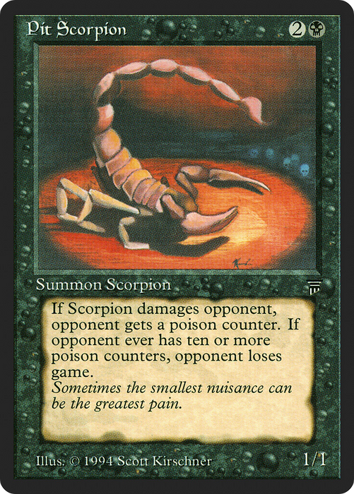 Pit Scorpion (LEG-114) - common