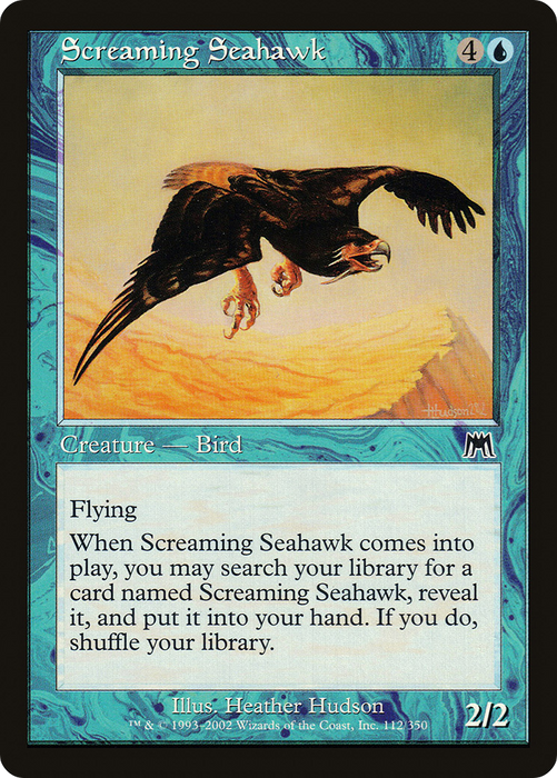 Screaming Seahawk (ONS-112) - common - Foil