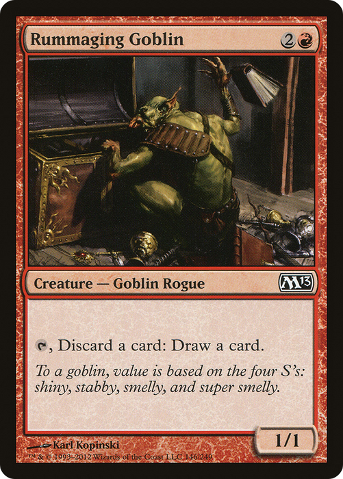 Rummaging Goblin (M13-146) - common - Foil