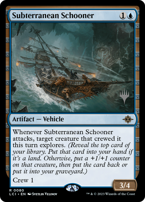Subterranean Schooner (PPLCI-80P) - rare - Foil