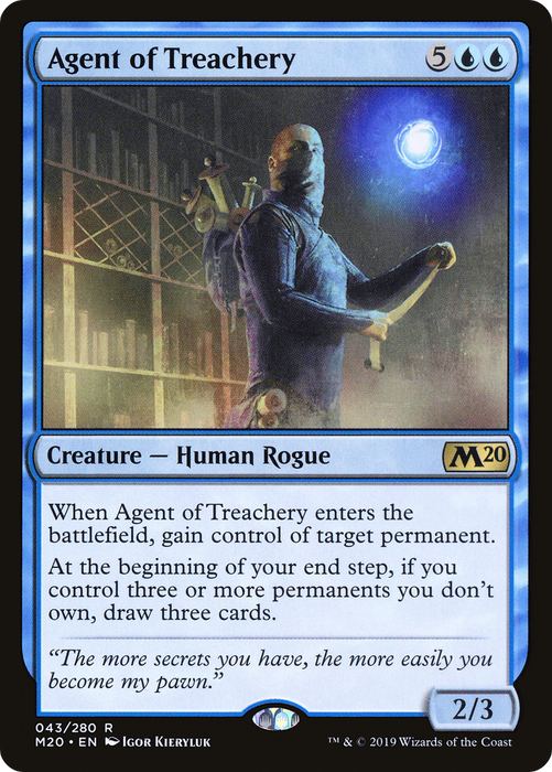 Agent of Treachery (M20-043) - rare