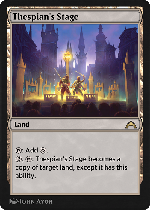 Thespian's Stage (EA3-025) - rare