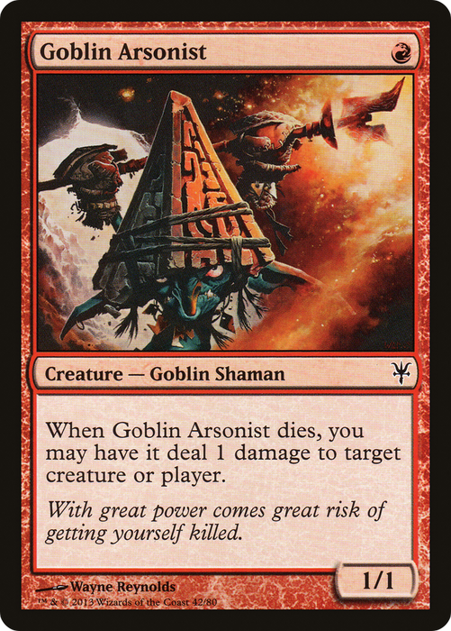Goblin Arsonist (DDK-042) - common