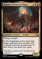 Rakdos, Patron of Chaos (MKM-224) - mythic