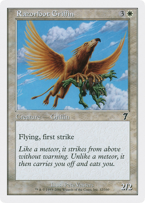 Razorfoot Griffin (7ED-032) - common