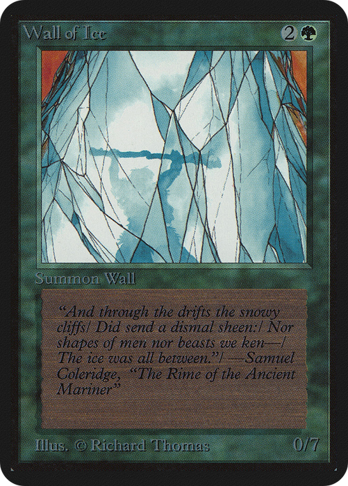 Wall of Ice (LEA-224) - uncommon
