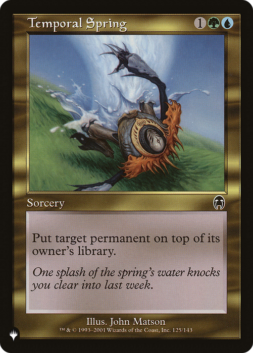 Temporal Spring (LIST-APC-125) - common