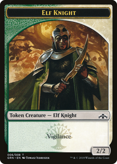 Saproling // Elf Knight (TGK1-008) - common