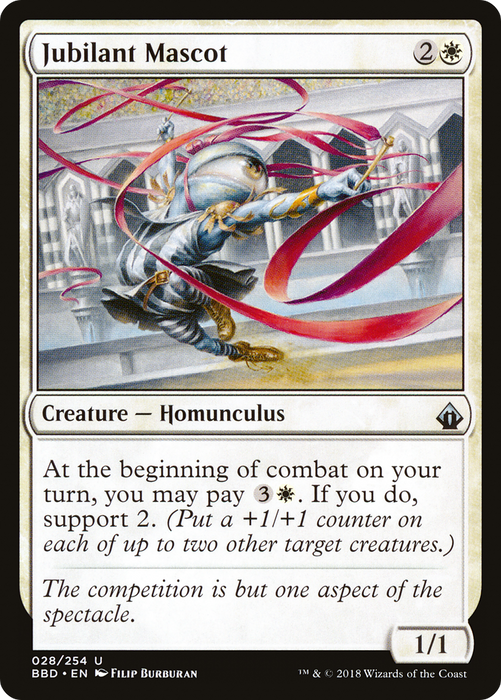 Jubilant Mascot (BBD-028) - uncommon - Foil