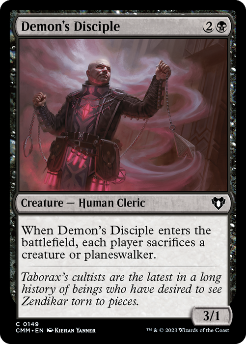 Demon's Disciple (CMM-149) - common
