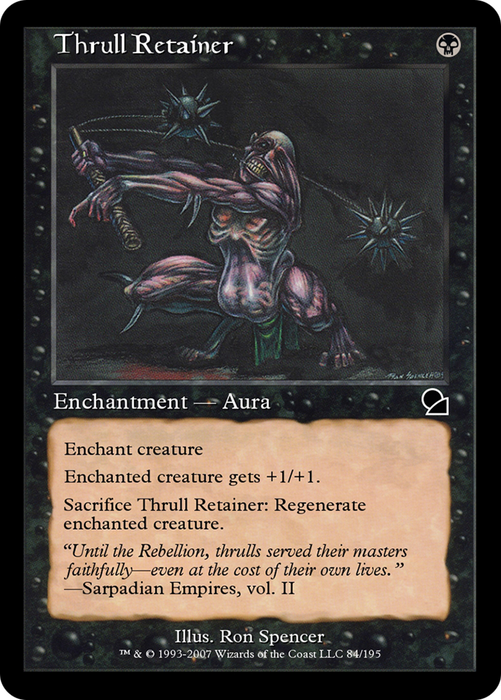 Thrull Retainer (ME1-084) - common - Foil
