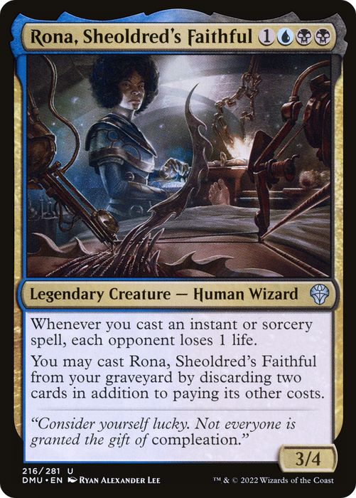 Rona, Sheoldred's Faithful (DMU-216) - uncommon - Foil