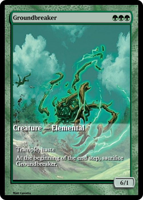 Groundbreaker (PRM-36072) - rare - Foil