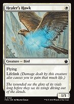 Healer's Hawk (FDN-142) - common - Foil