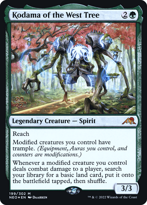 Kodama of the West Tree (PRE-199S) - mythic - Foil