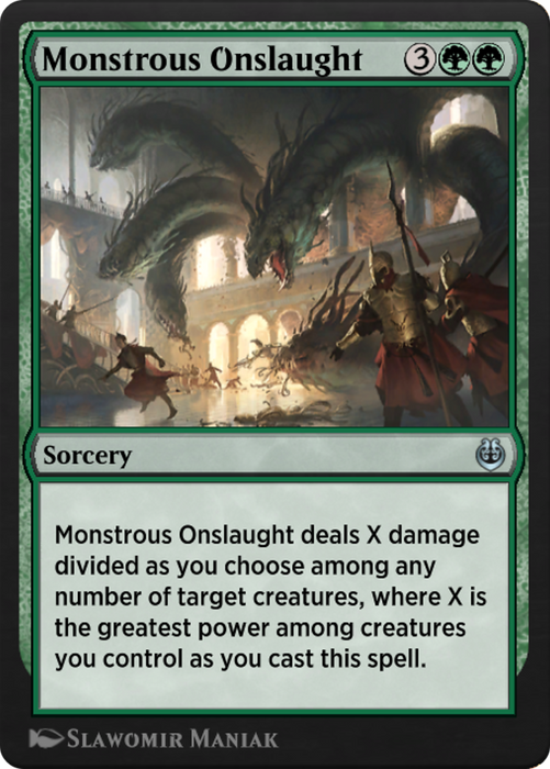 Monstrous Onslaught (KLR-169) - uncommon