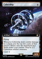 Cybership (WHO-1049) - rare: (Extended Art) - Foil