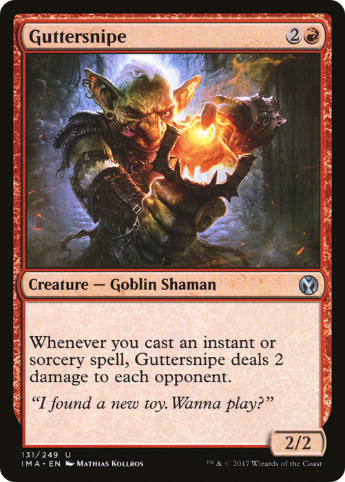 Guttersnipe (IMA-131) - uncommon - Foil