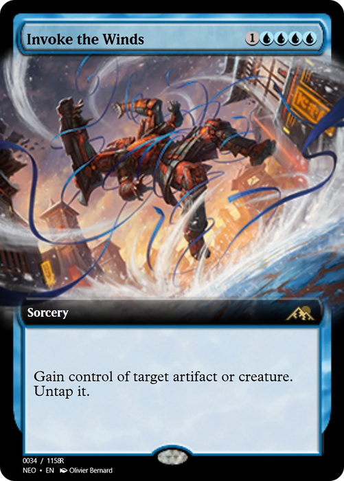 Invoke the Winds (PRM-97931) - rare - Foil