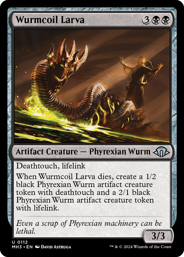Wurmcoil Larva (MH3-112) - uncommon