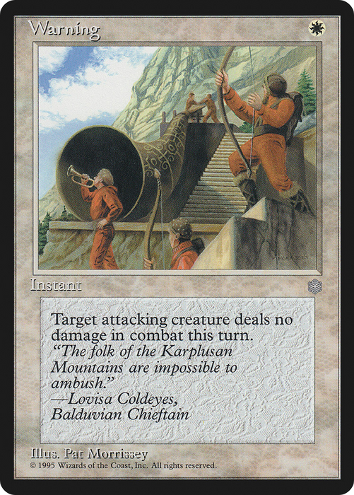 Warning (ICE-055) - common
