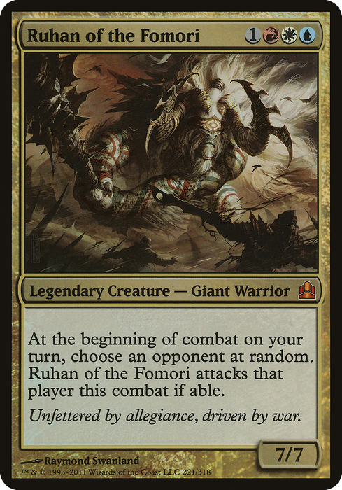 Ruhan of the Fomori (OVER-221) - mythic - Foil