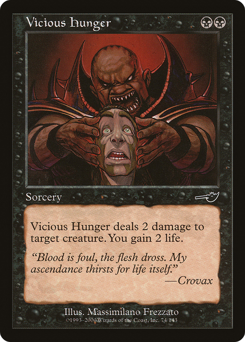 Vicious Hunger (NMS-074) - common - Foil