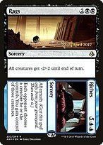 Rags // Riches (PRE-222S) - rare - Foil