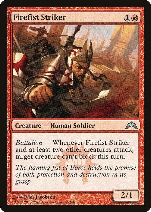 Firefist Striker (GTC-090) - uncommon