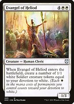 Evangel of Heliod (KHC-023) - uncommon