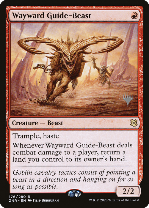Wayward Guide-Beast (PPZNR-176P) - rare