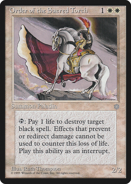 Order of the Sacred Torch (ICE-045) - rare
