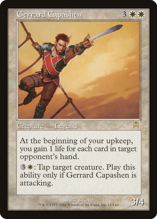 Gerrard Capashen (APC-011) - rare - Foil