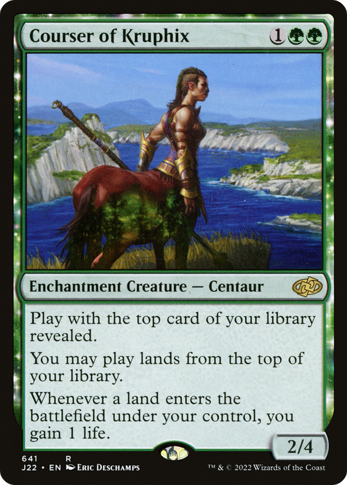 Courser of Kruphix (J22-641) - rare: (enchantment)