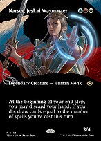 Narset, Jeskai Waymaster (TDM-365) - rare: (Showcase) (Borderless)