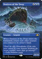 Denizen of the Deep (DMR-417) - rare (Borderless)