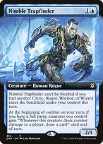 Nimble Trapfinder (ZNR-332) - rare: (Extended Art) - Foil