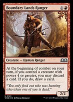 Boundary Lands Ranger (WOE-123) - uncommon
