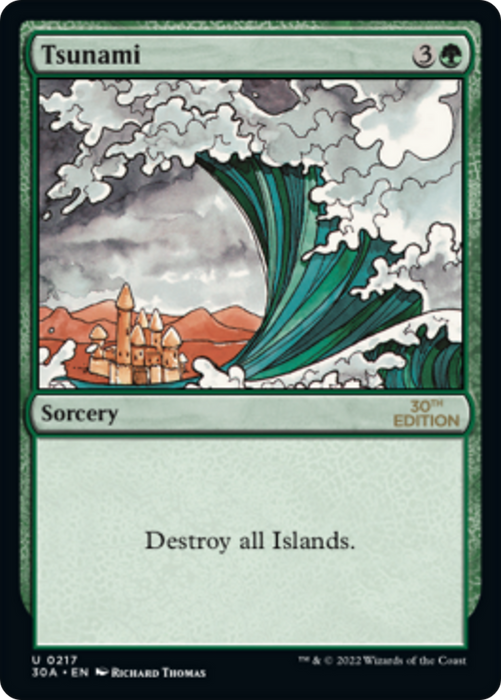 Tsunami (30A-217) - uncommon