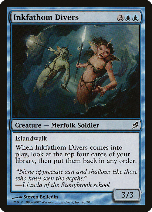 Inkfathom Divers (LRW-070) - common - Foil