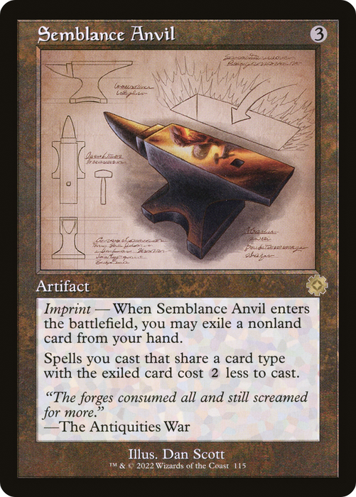 Semblance Anvil (BRR-115) - rare
