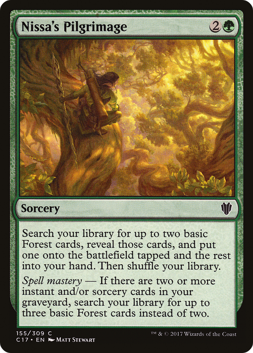 Nissa's Pilgrimage (C17-155) - common
