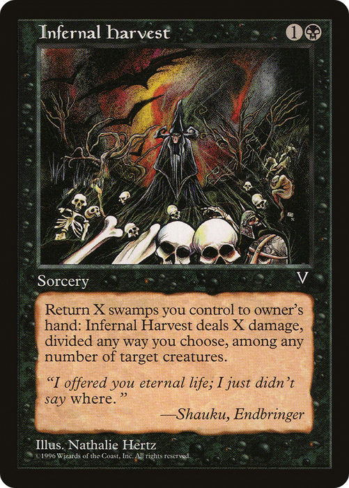 Infernal Harvest (VIS-062) - common