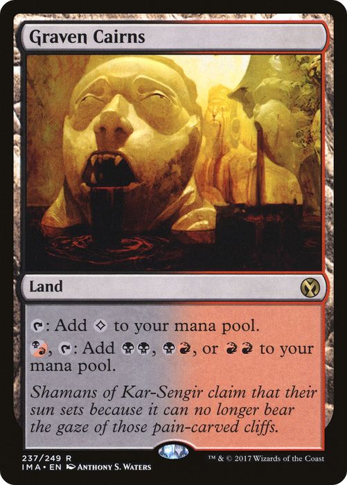 Graven Cairns (IMA-237) - rare - Foil