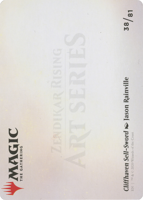 Cliffhaven Sell-Sword // Cliffhaven Sell-Sword (AZNR-038) - common (Borderless)