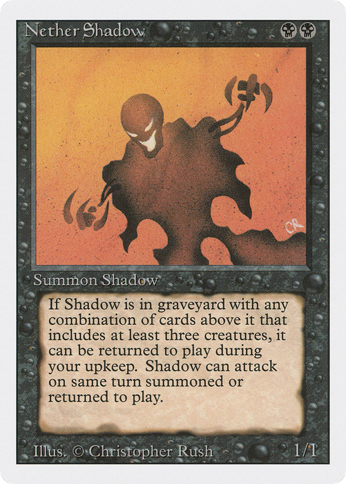 Nether Shadow (3ED-118) - rare